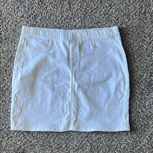 NWT Style & Co. White Denim Skirt XL